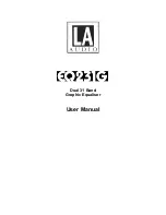 LA Audio EQ231G User Manual предпросмотр