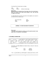 Предварительный просмотр 7 страницы LA Audio MS424 Operation Manual