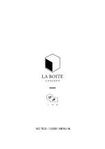 La Boite Concept AP160 User Manual preview