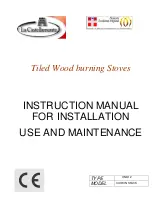 LA CASTELLAMONTE COOKIN STACK Instruction Manual For Installation, Use And Maintenance preview