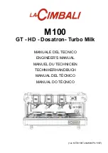 La Cimbali M100 Dosatron Engineer'S Manual preview