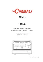 La Cimbali M26 Use And Installation preview