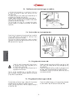 Предварительный просмотр 76 страницы La Cimbali M29 Selectron Use And Installation