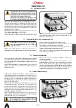 Предварительный просмотр 54 страницы La Cimbali M29 Start Use And Installation