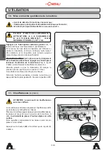 Предварительный просмотр 49 страницы La Cimbali M39 Classic TE Use And Installation