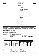 Предварительный просмотр 18 страницы La Cimbali S/100 Manual