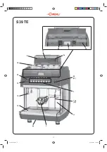 Предварительный просмотр 3 страницы La Cimbali S39 TE Use And Installation