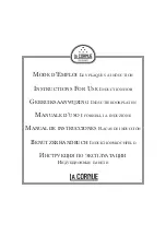 La Cornue Cornuchef Series Instructions For Use Manual preview