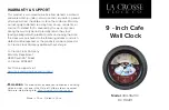 Preview for 1 page of LA CROSSE CLOCK 404-3623C Manual