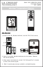 La Crosse Technology 308-1409B Instruction Manual preview