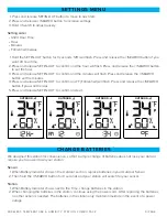 Предварительный просмотр 9 страницы La Crosse Technology 308-1415TH Instruction Manual