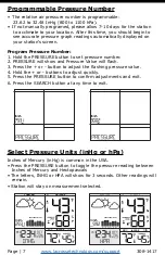 Preview for 9 page of La Crosse Technology 308-1417 Manual