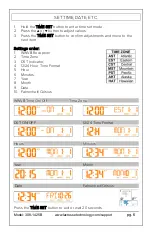 Предварительный просмотр 6 страницы La Crosse Technology 308-1425B Instruction Manual