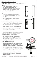 Preview for 7 page of La Crosse Technology 328-2314 Instructional Manual