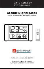 La Crosse Technology 513-1417AL Manual preview