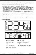 Preview for 4 page of La Crosse Technology 513-1417AL Manual