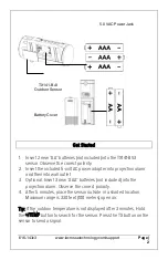 Preview for 2 page of La Crosse Technology 616-143v3v2 Quick Setup Manual