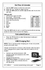 Preview for 3 page of La Crosse Technology 617-1485v2 Instruction Manual