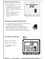 Предварительный просмотр 10 страницы La Crosse Technology 724-1710v2 Instructional Manual