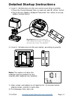 Предварительный просмотр 5 страницы La Crosse Technology 724-2310 Instructional Manual