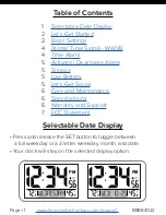 Preview for 2 page of La Crosse Technology BBB84022 Instruction Manual