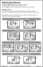 Preview for 3 page of La Crosse Technology BBB87733 Instructional Manual