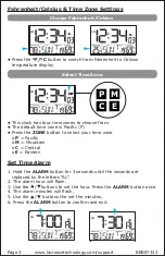 Preview for 4 page of La Crosse Technology BBB87733 Instructional Manual