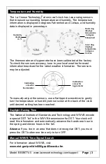 Preview for 3 page of La Crosse Technology BBB87740 Instruction Manual