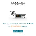 Preview for 1 page of La Crosse Technology C80758-AU Setup Manual