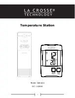 Preview for 1 page of La Crosse Technology CA84411 Quick Start Manual