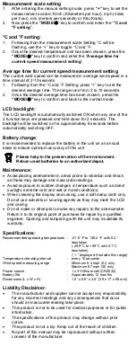 Preview for 3 page of La Crosse Technology EA-3010 User Manual