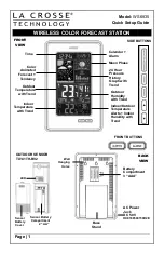 La Crosse Technology ED31411 Quick Setup Manual preview