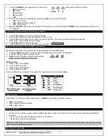 Preview for 2 page of La Crosse Technology Equity 31112 Instruction Manual