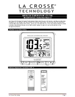La Crosse Technology K84322 Instruction Manual preview
