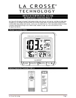 Preview for 1 page of La Crosse Technology K84322 Instruction Manual