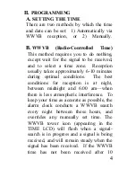 Preview for 6 page of La Crosse Technology Radio-Controlled Travel Alarm Clock WT-2160 Instruction Manual