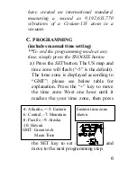 Preview for 8 page of La Crosse Technology Radio-Controlled Travel Alarm Clock WT-2160 Instruction Manual