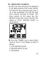 Preview for 13 page of La Crosse Technology Radio-Controlled Travel Alarm Clock WT-2160 Instruction Manual