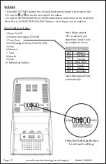 Предварительный просмотр 6 страницы La Crosse Technology S86842 Instructional Manual