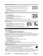 Preview for 4 page of La Crosse Technology T83646 Manual