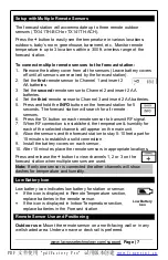 Preview for 7 page of La Crosse Technology TX141TH-BCH Quick Setup Manual