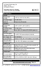 Preview for 9 page of La Crosse Technology TX141TH-BCH Quick Setup Manual