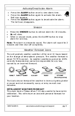 Предварительный просмотр 5 страницы La Crosse Technology W85746-BHG Instruction Manual