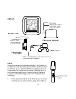 Preview for 6 page of La Crosse Technology WS- 1910TWC-IT Instruction Manual