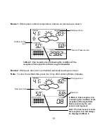 Preview for 13 page of La Crosse Technology WS- 1910TWC-IT Instruction Manual