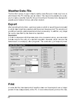 Preview for 26 page of La Crosse Technology WS-2010 Software Manual