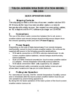 Preview for 1 page of La Crosse Technology WS-3510 Quick Operation Manual