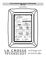 Preview for 5 page of La Crosse Technology WS-3510 Quick Operation Manual