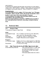 Preview for 27 page of La Crosse Technology WS-3512 Operation Manual