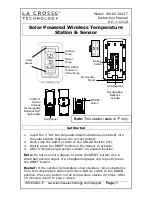 La Crosse Technology WS-6020U-IT Instruction Manual preview